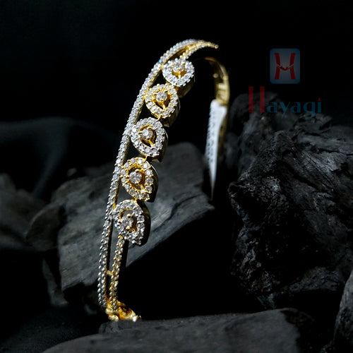 Crystal Bracelet for Girls - Anniversary Gift - American Diamond Bracelet -  Enchanted Bracelet by Blingvine