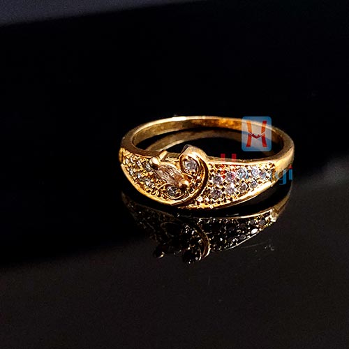 22k Full Finger Dangles Gold Ring | Raj Jewels