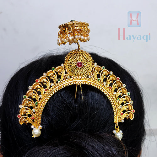 South Indian Bridal Hairstyle Ideas | Bridal Veni & Poola Jada Design -  YouTube