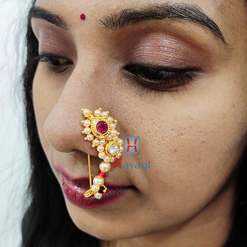 fcity.in - Beautiful Press Nose Ring Combo / Twinkling Glittering Nosepins